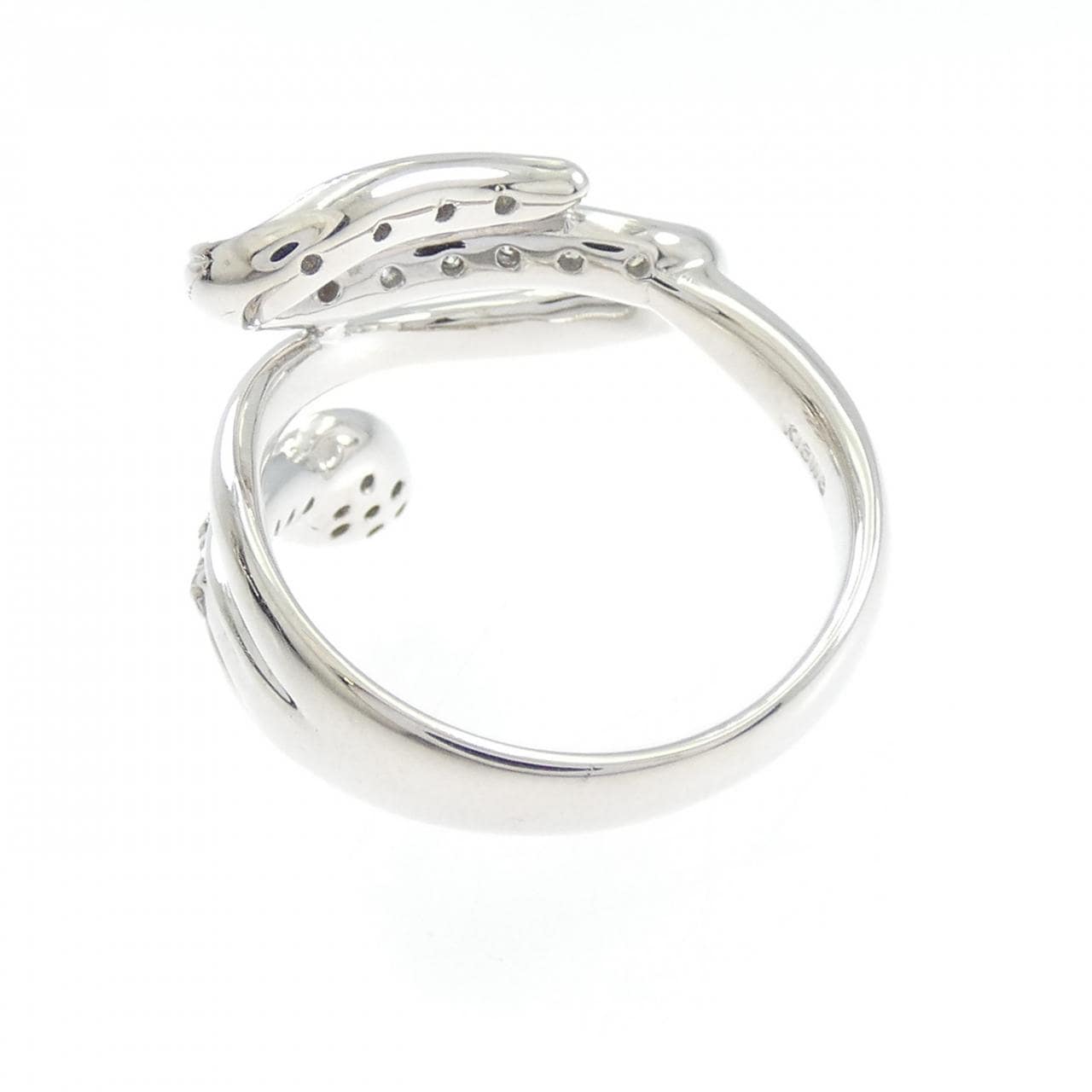 K18WG ダイヤモンド リング 0.20CT