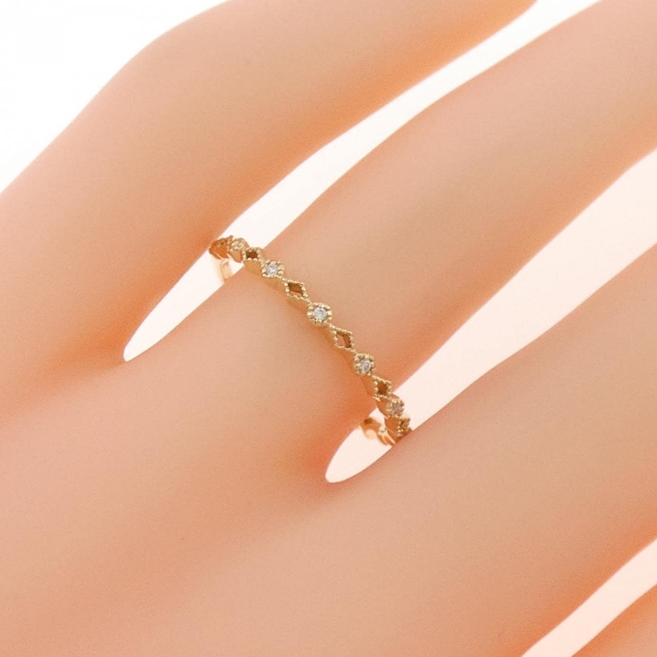 4゜C ダイヤモンド リング