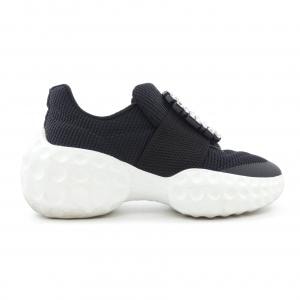 ロジェヴィヴィエ ROGER VIVIER テクニカル ファブリック ヴィヴラン ライト ストラスバックル スニーカー