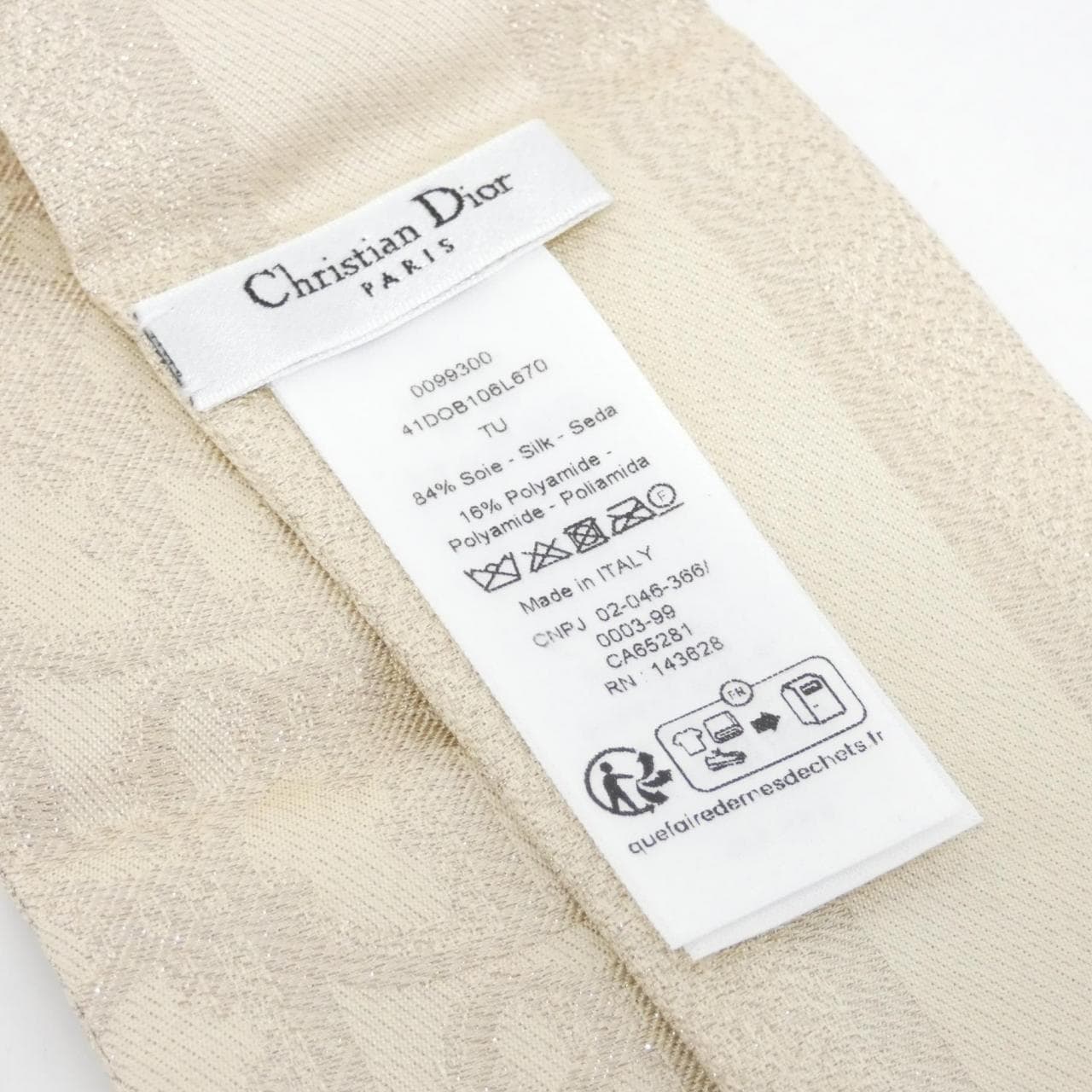 クリスチャンディオール DIOR OBLIQUE 41DOB106L670 スカーフ