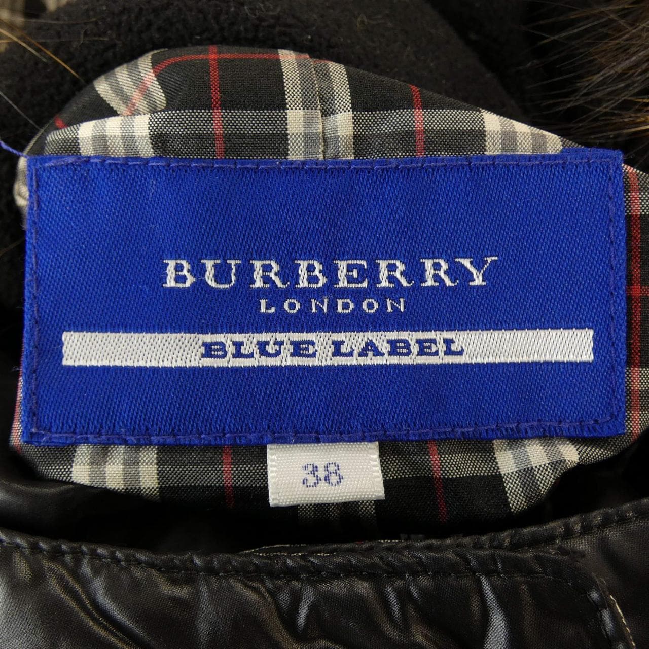 バーバリーブルーレーベル BURBERRY BLUE LABEL ダウンジャケット