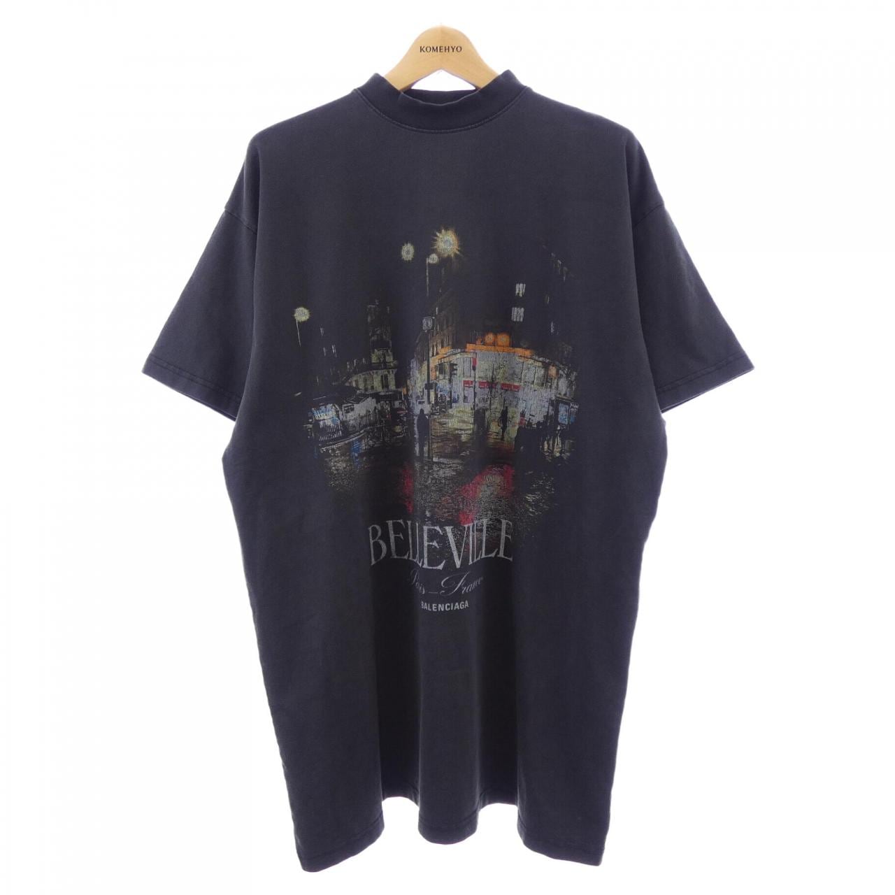 バレンシアガ BALENCIAGA 787349 TRVP7 UNISEX Tシャツ