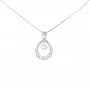 PT950/PT850 ダイヤモンド ネックレス 0.448CT