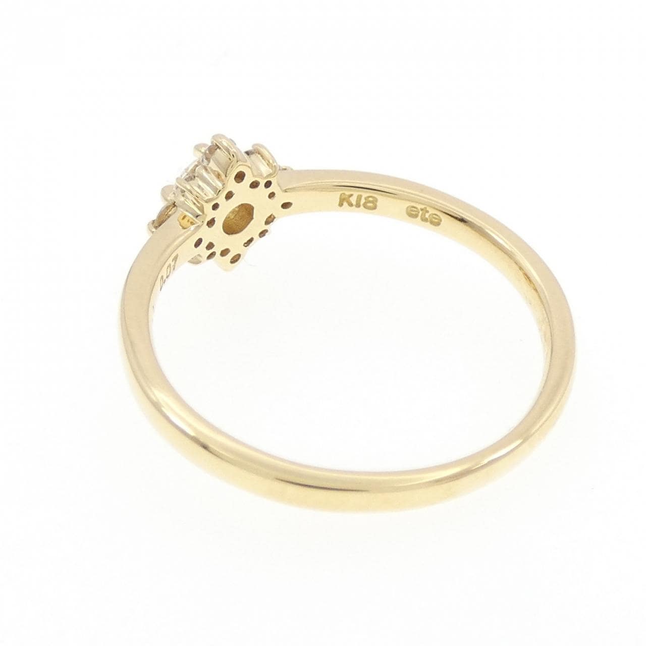 エテ ダイヤモンド リング 0.124CT