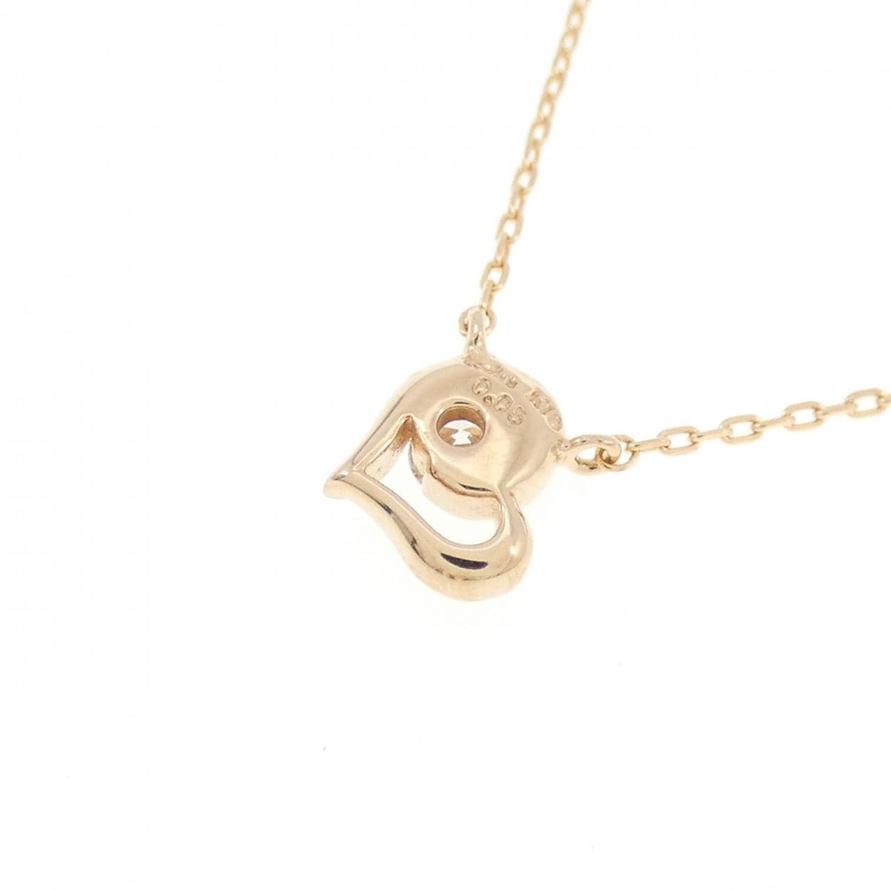 STAR JEWELRY心形钻石项链 0.05 克拉