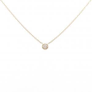 アガット ダイヤモンド ネックレス 0.07CT