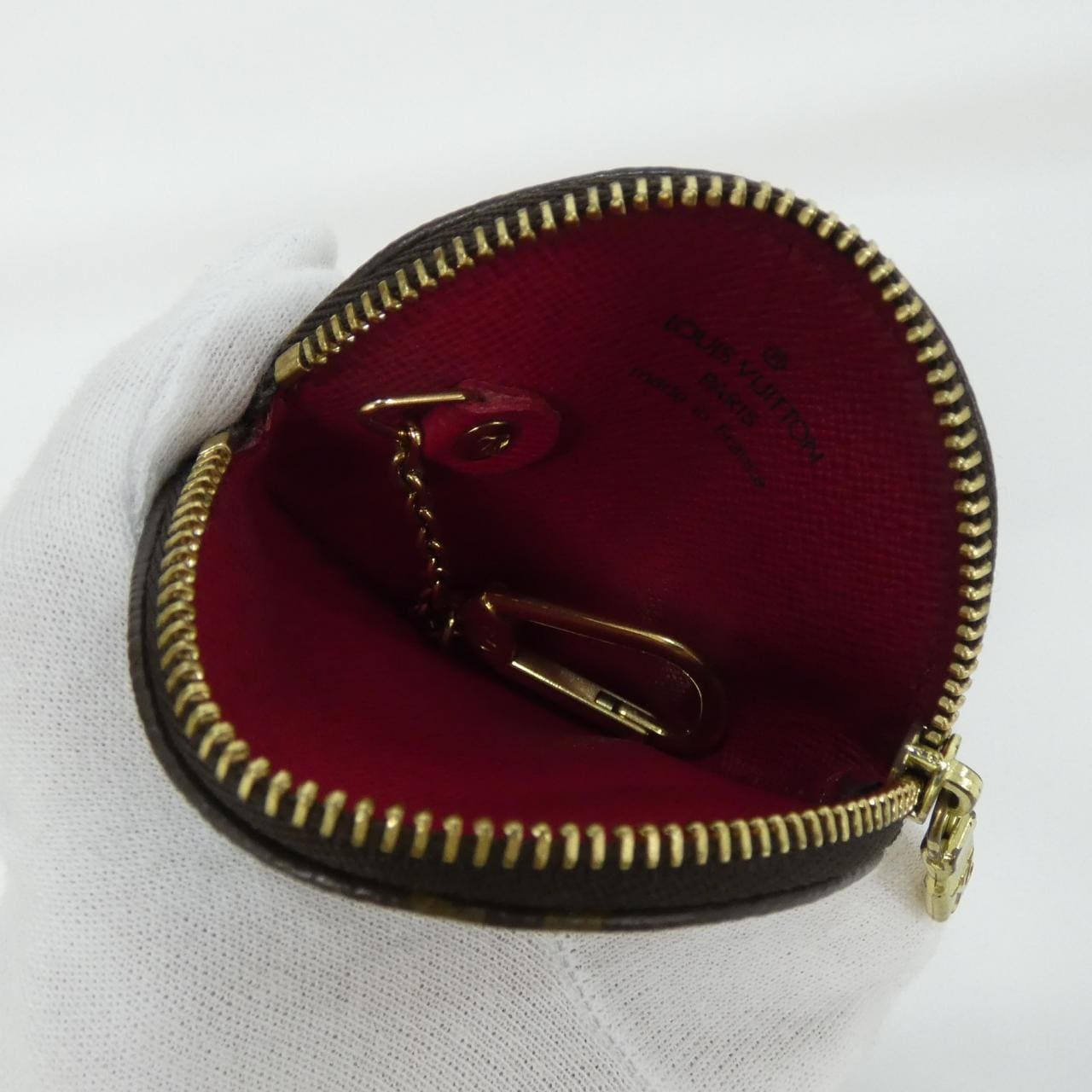 ルイヴィトン モノグラム チェリー ポルト モネ ロン M95043 コインケース