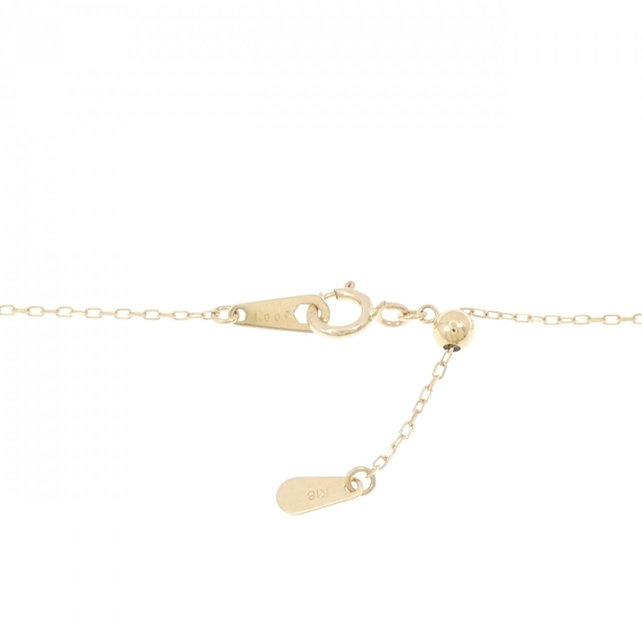 K18YG ダイヤモンド ネックレス 1.006CT