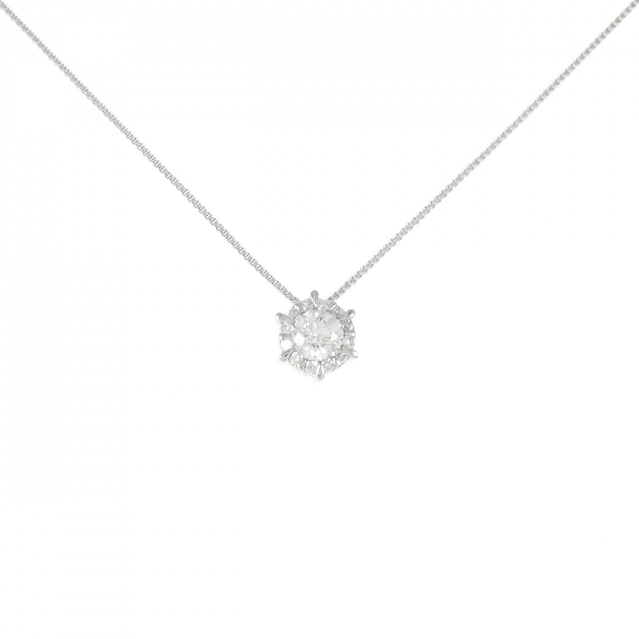 PT ダイヤモンド ネックレス 0.30CT