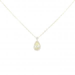 【新品】K18YG ダイヤモンド ネックレス 0.16CT