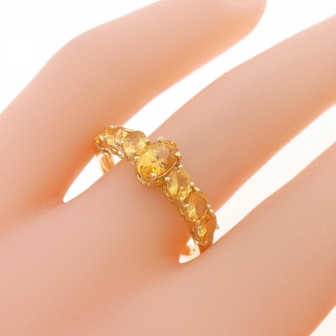ジーエスティービー ガーネット リング 1.50CT