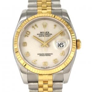 【ノーメンテナンス還元価格】ロレックス デイトジャスト 116233 SSxYG 自動巻 F番