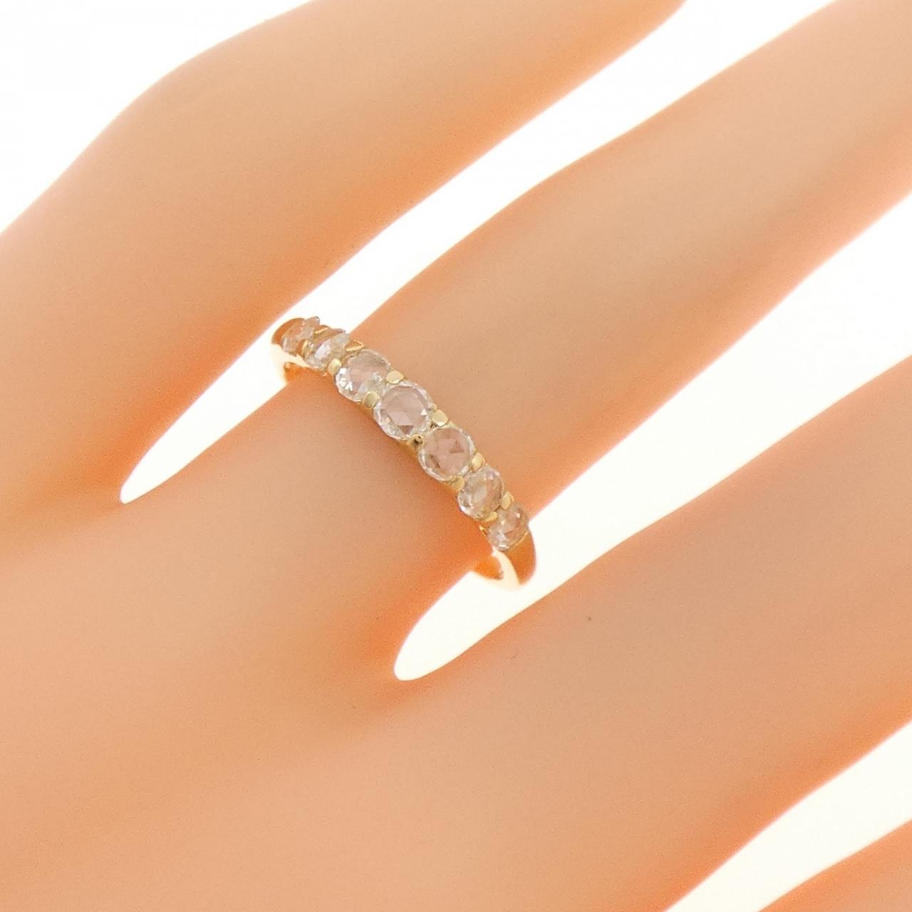 K18YG ダイヤモンド リング 0.30CT
