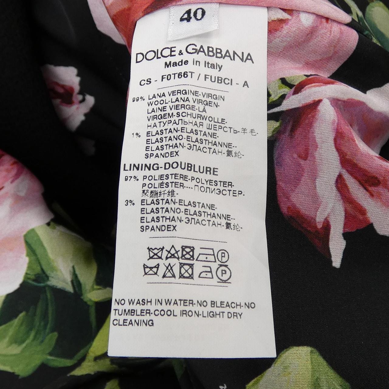 ドルチェアンドガッバーナ DOLCE&GABBANA F0T66T/FUBCI コート