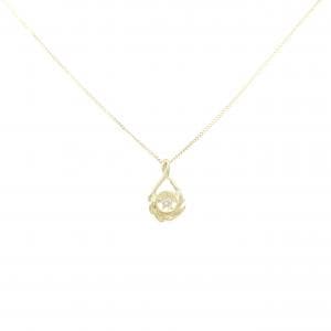 K18YG ダイヤモンド ネックレス 0.05CT