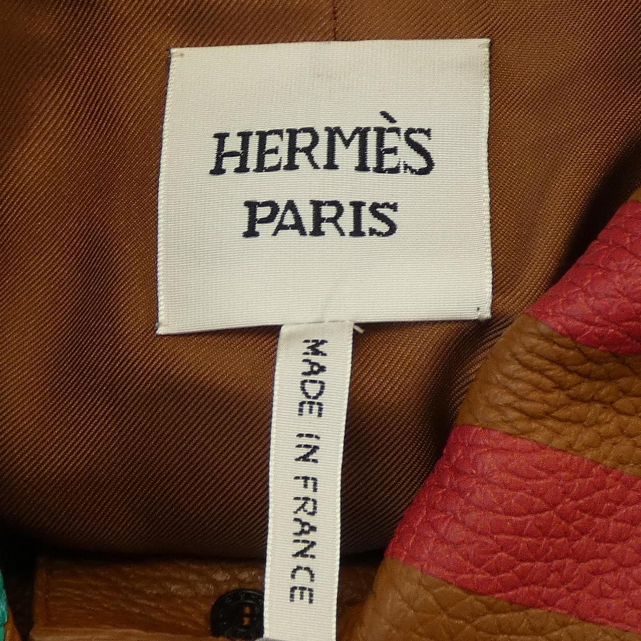 エルメス HERMES レザーコート