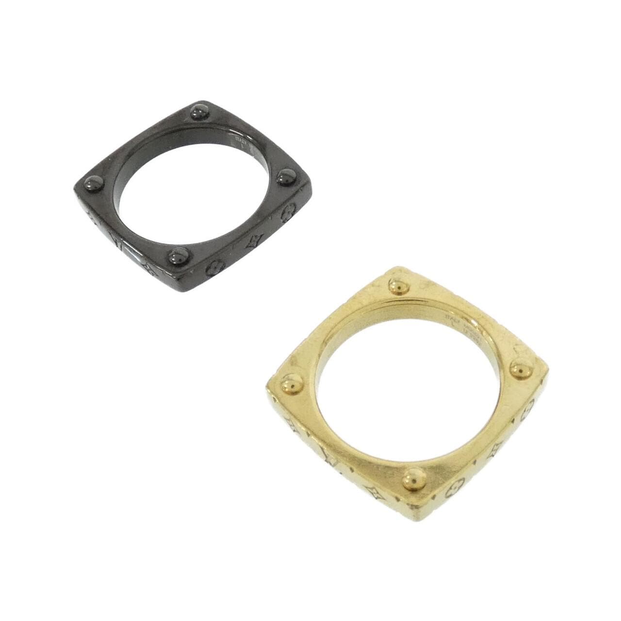 ルイヴィトン バーグ モノグラム ワールド L M00691 リング