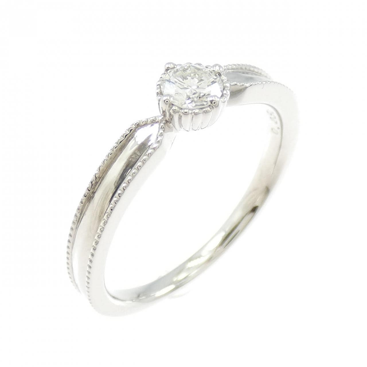 PT900 ダイヤモンド リング 0.238CT G SI1 Good