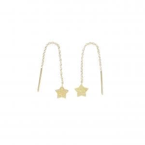 K18YG スター ピアス