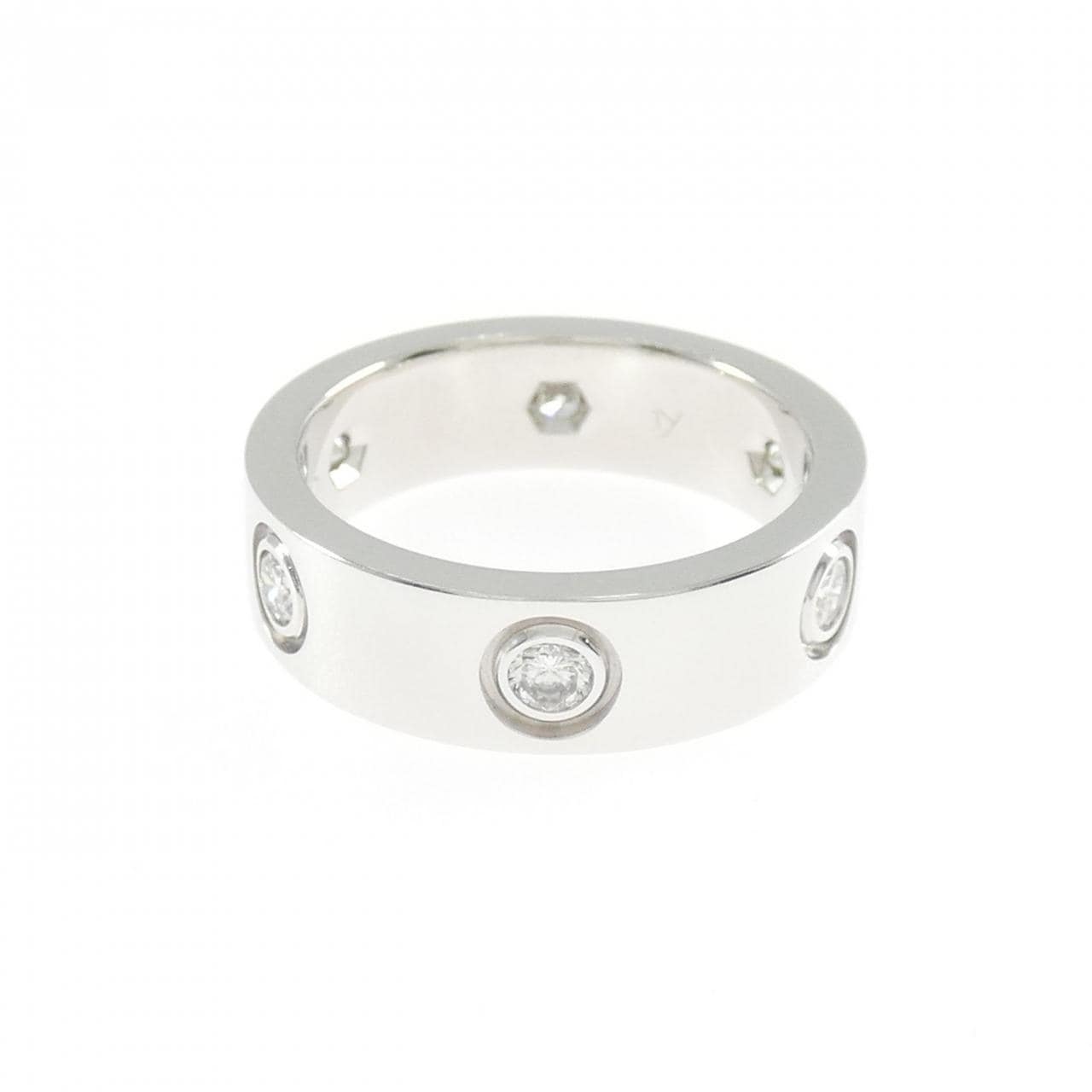 CARTIER LOVE全鑽戒指