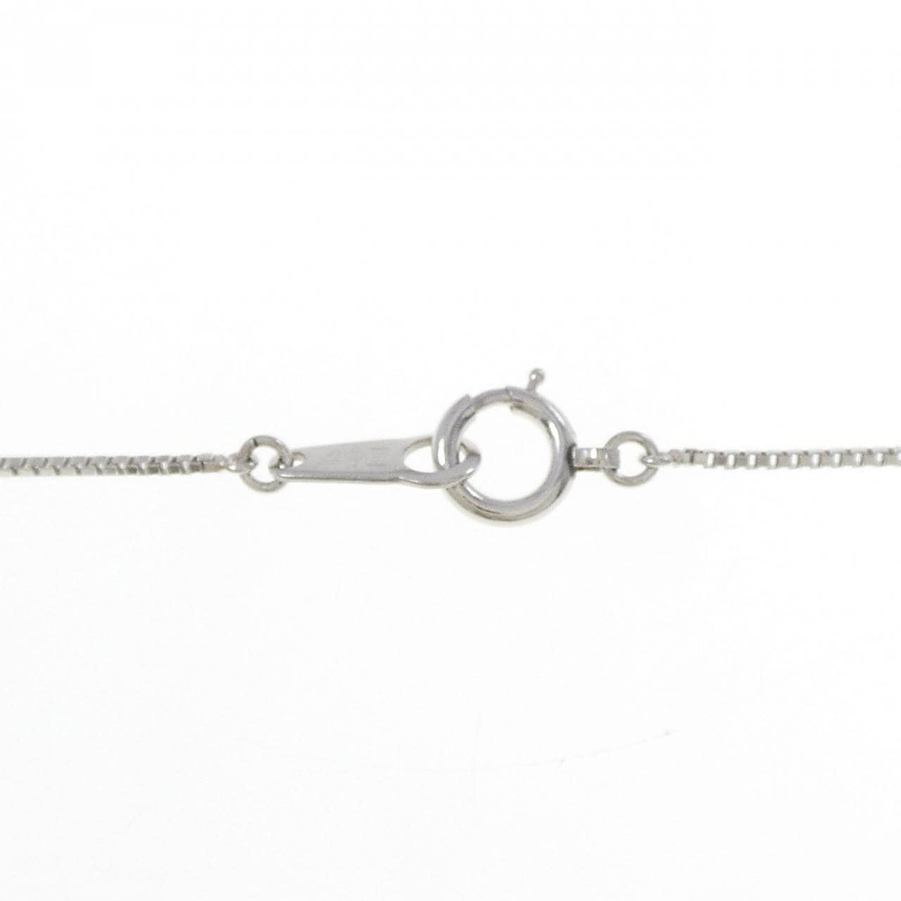 PT900/PT850 フラワー ダイヤモンド ネックレス 1.06CT