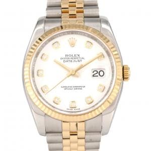 ロレックス デイトジャスト 116233G SSxYG 自動巻 V番