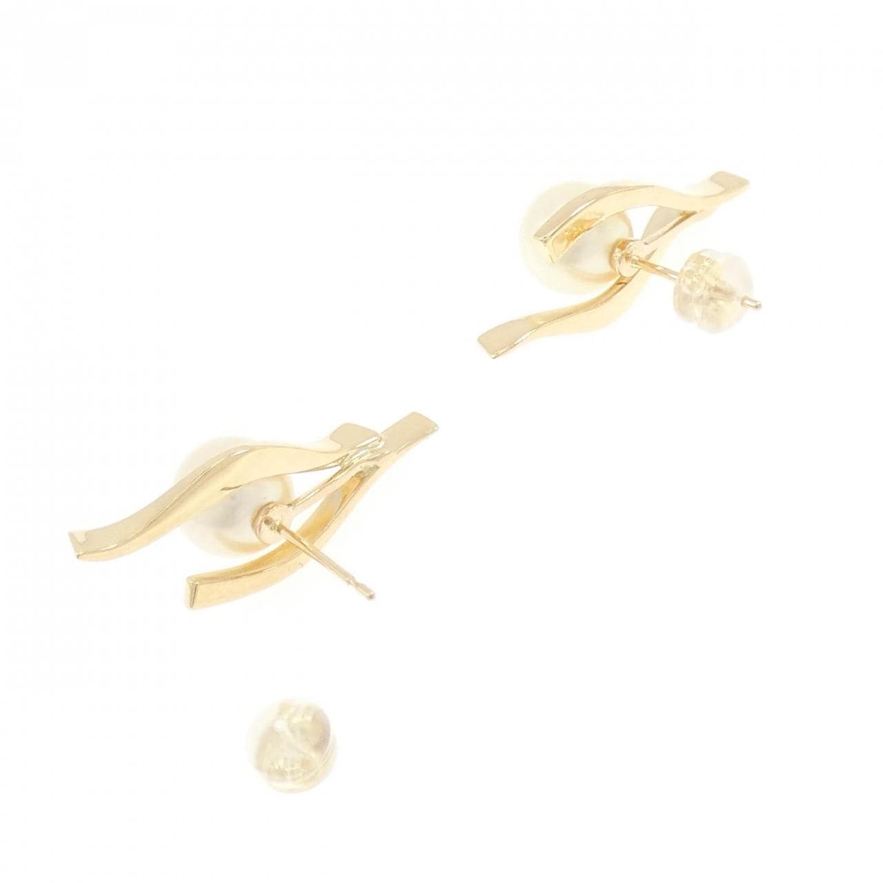 K18YG アコヤパール ピアス 8.3mm