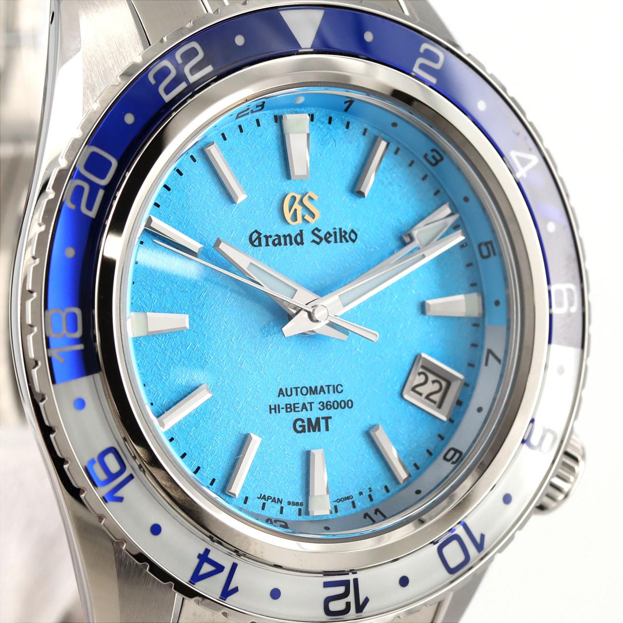 セイコー グランドセイコーGMT ハラダLIMITED 9S86-00Z0/SBGJ279 SS 自動巻
