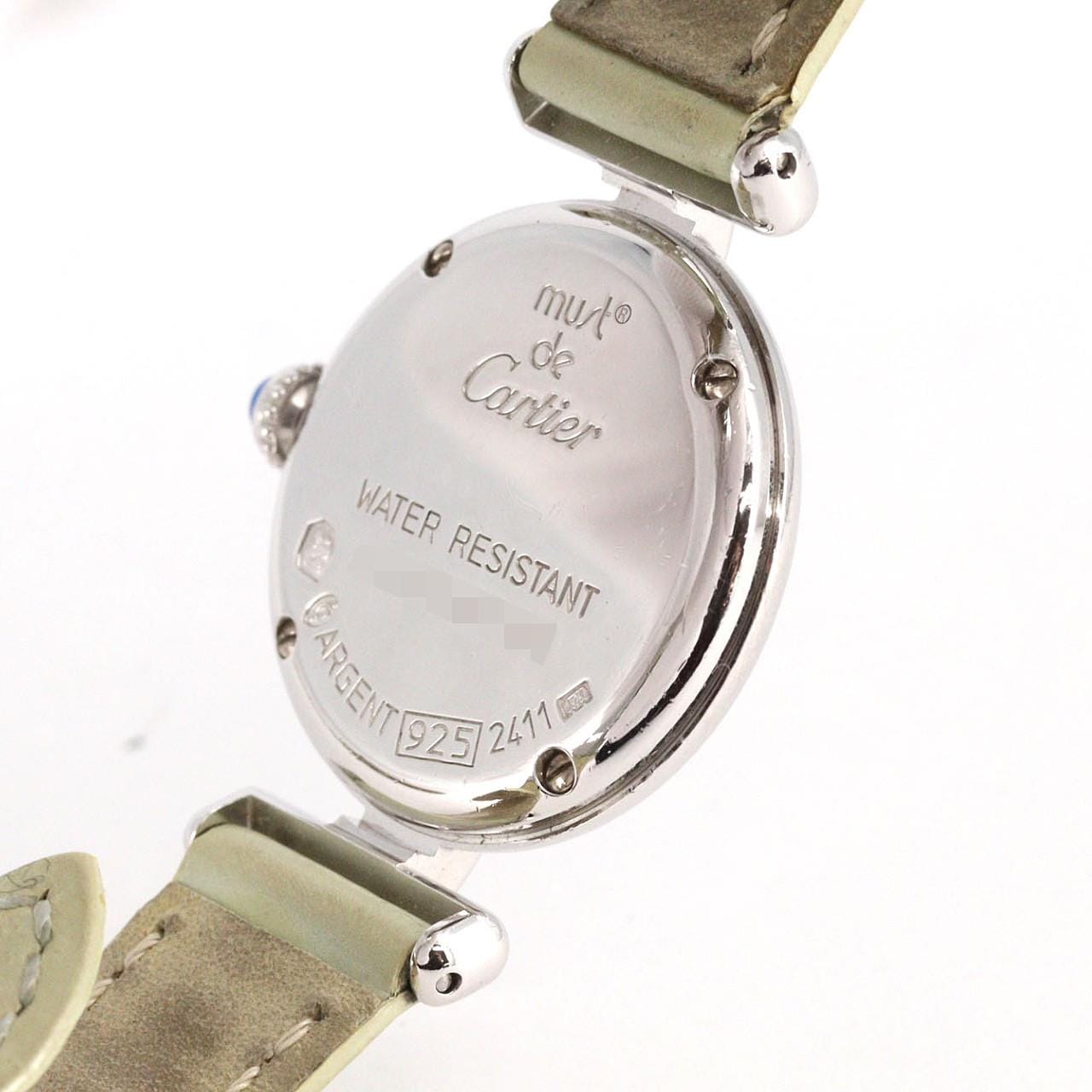 【ノーメンテナンス還元価格】カルティエ マストコリゼSM W1011455 シルバー クォーツ