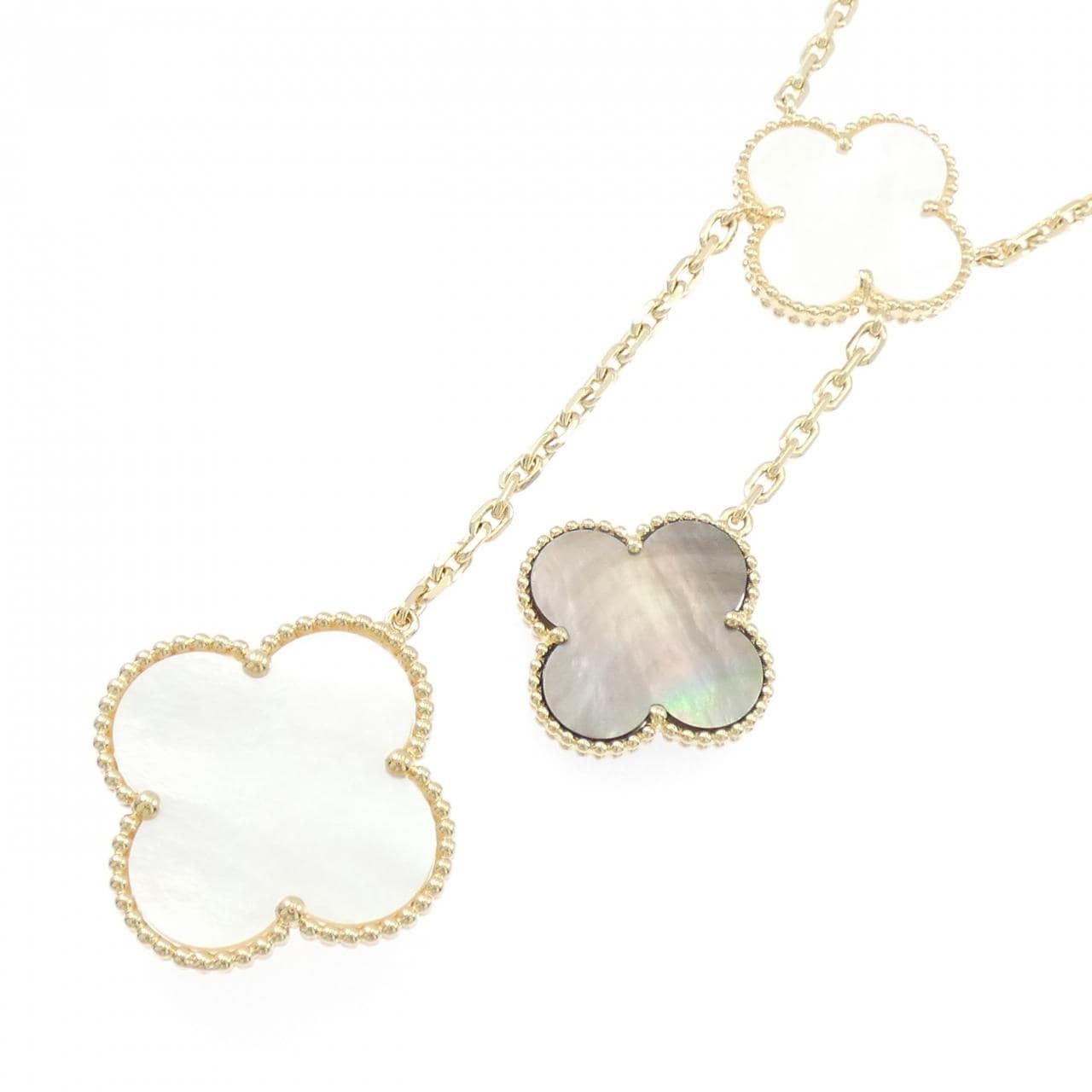 ヴァンクリーフ&アーペル マジックアルハンブラ 6モチーフ ネックレス