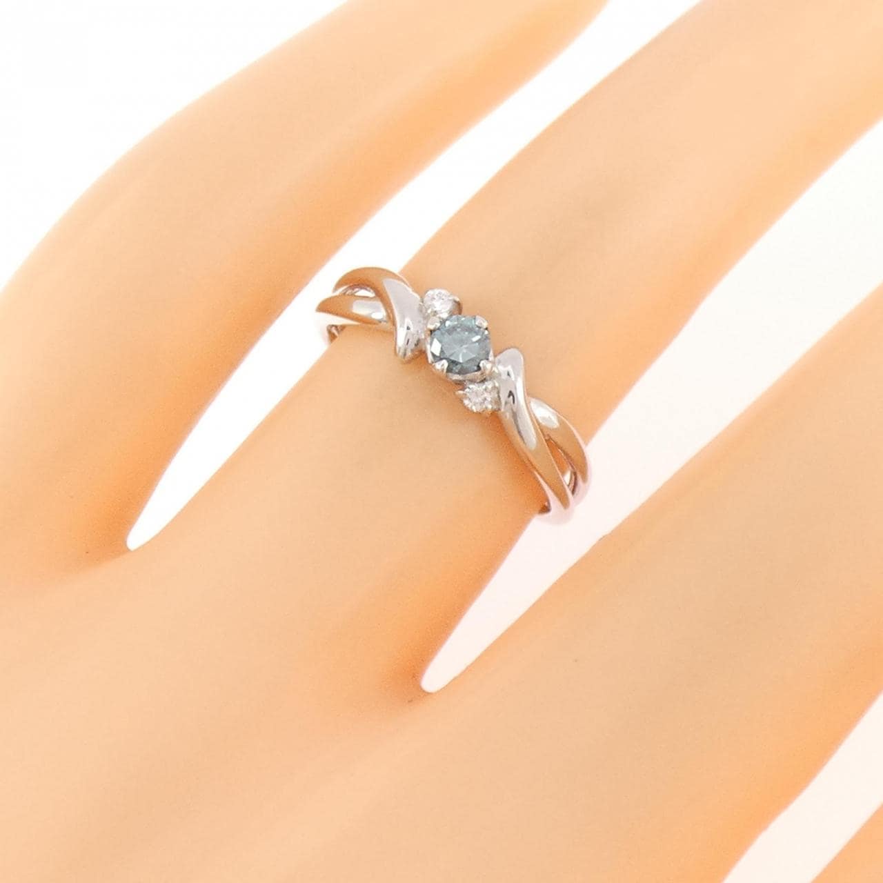 PT900 ダイヤモンド リング 0.13CT