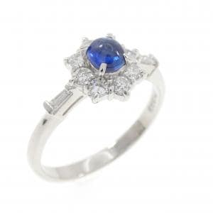 PT900 サファイヤ リング 0.30CT