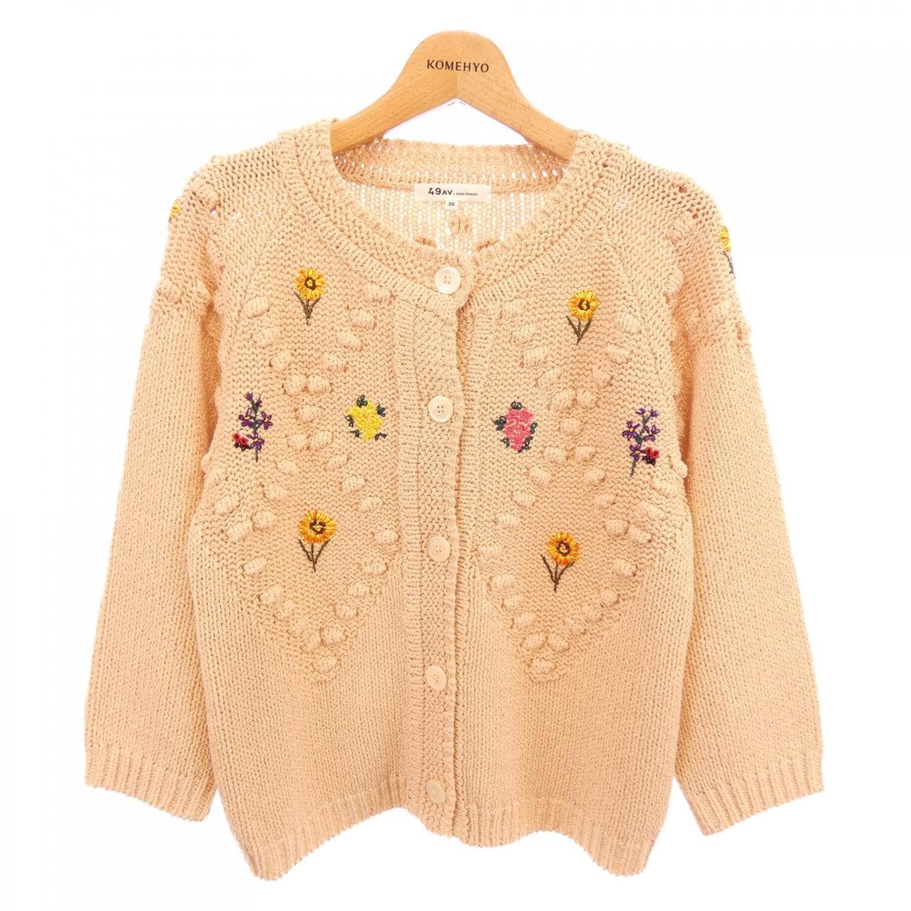 49アベニュージュンコシマダ 49AV.junko shimada カーディガン