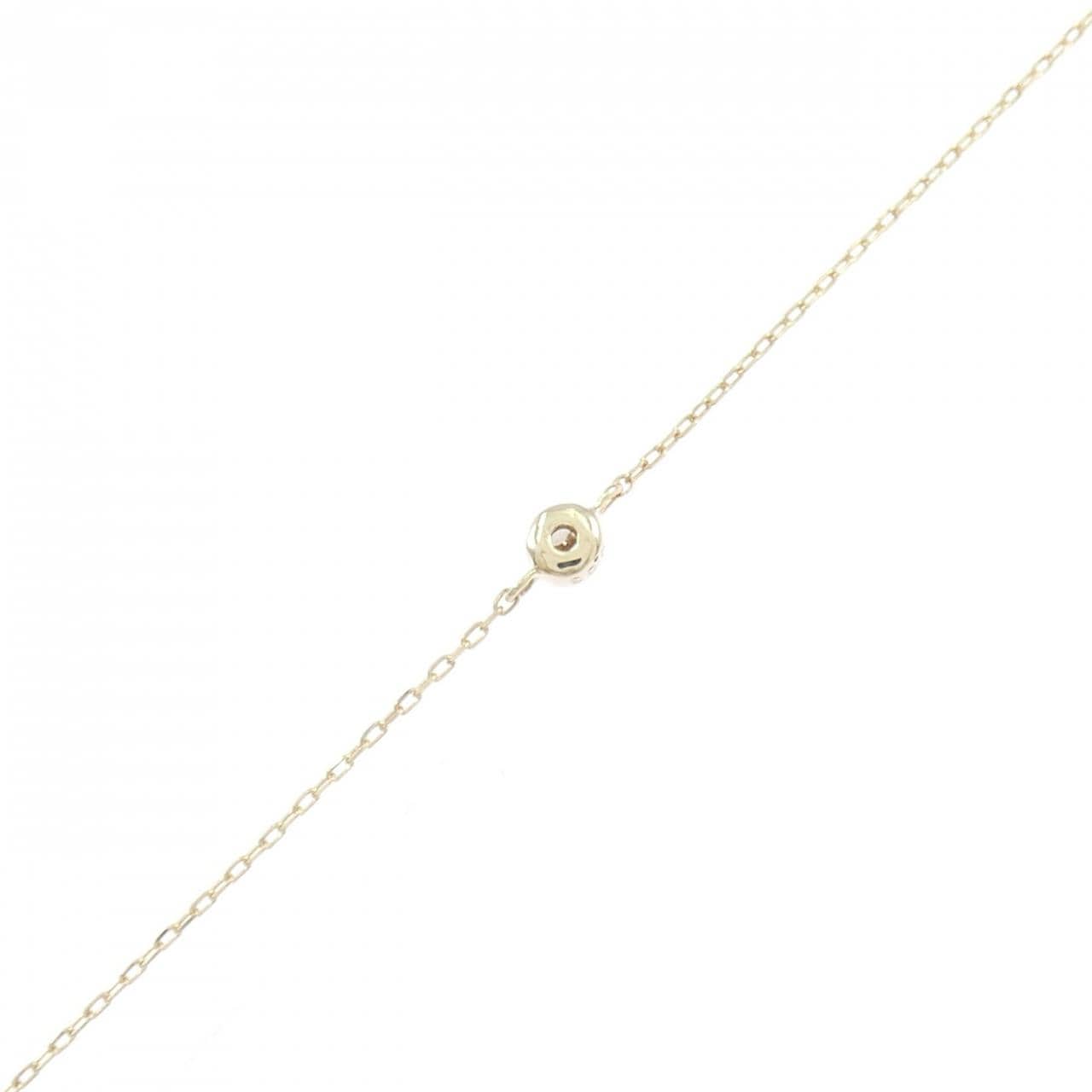 K10YG ダイヤモンド ブレスレット 0.03CT