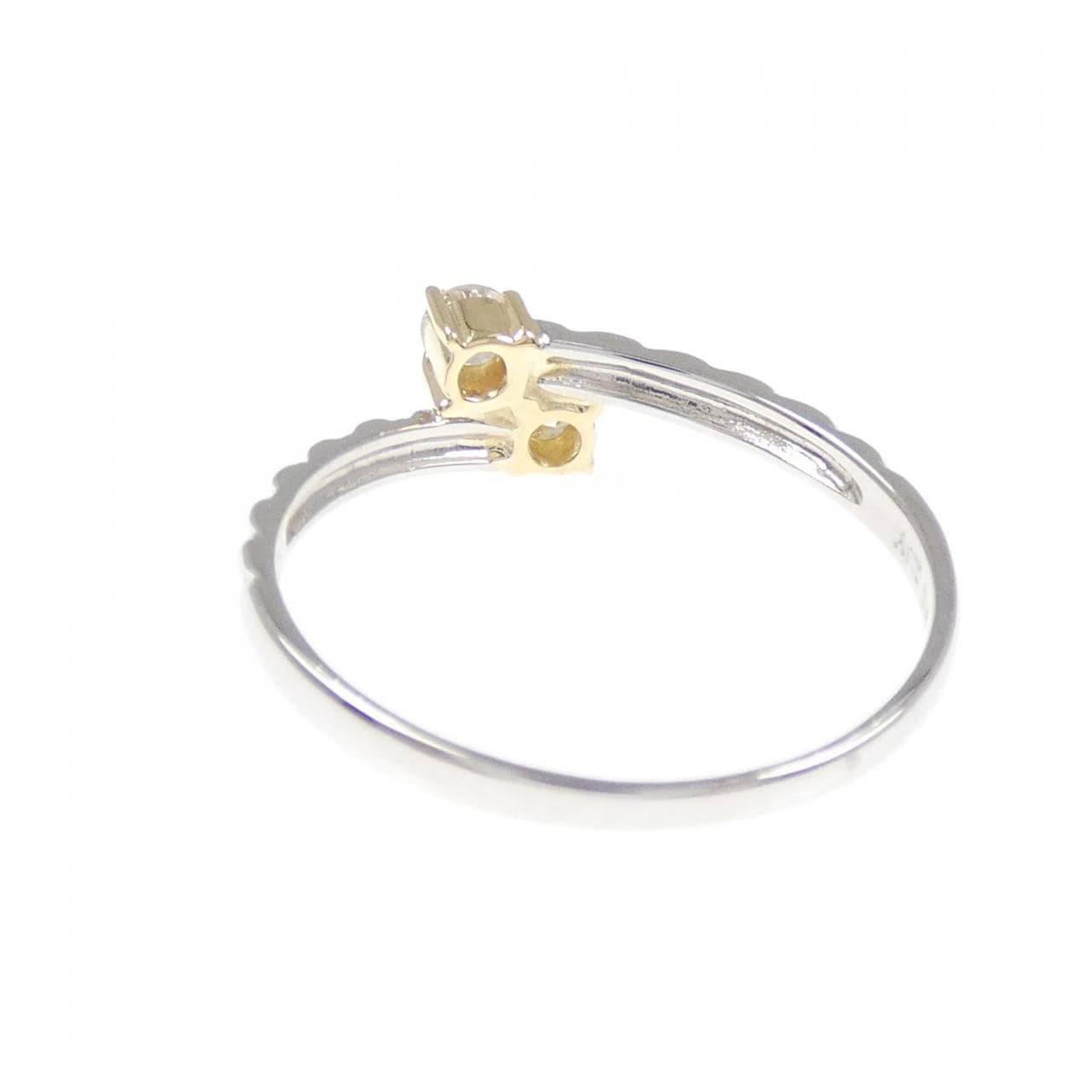 PT900/K18YG ダイヤモンド リング 0.20CT