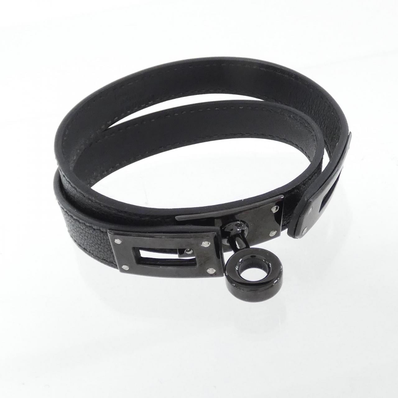 エルメス ケリー ドゥブル トゥール ソー ブラック 010680CH ブレスレット