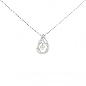 PT ダイヤモンド ネックレス 0.187CT
