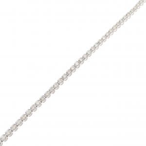 K18WG ダイヤモンド ブレスレット 1.00CT