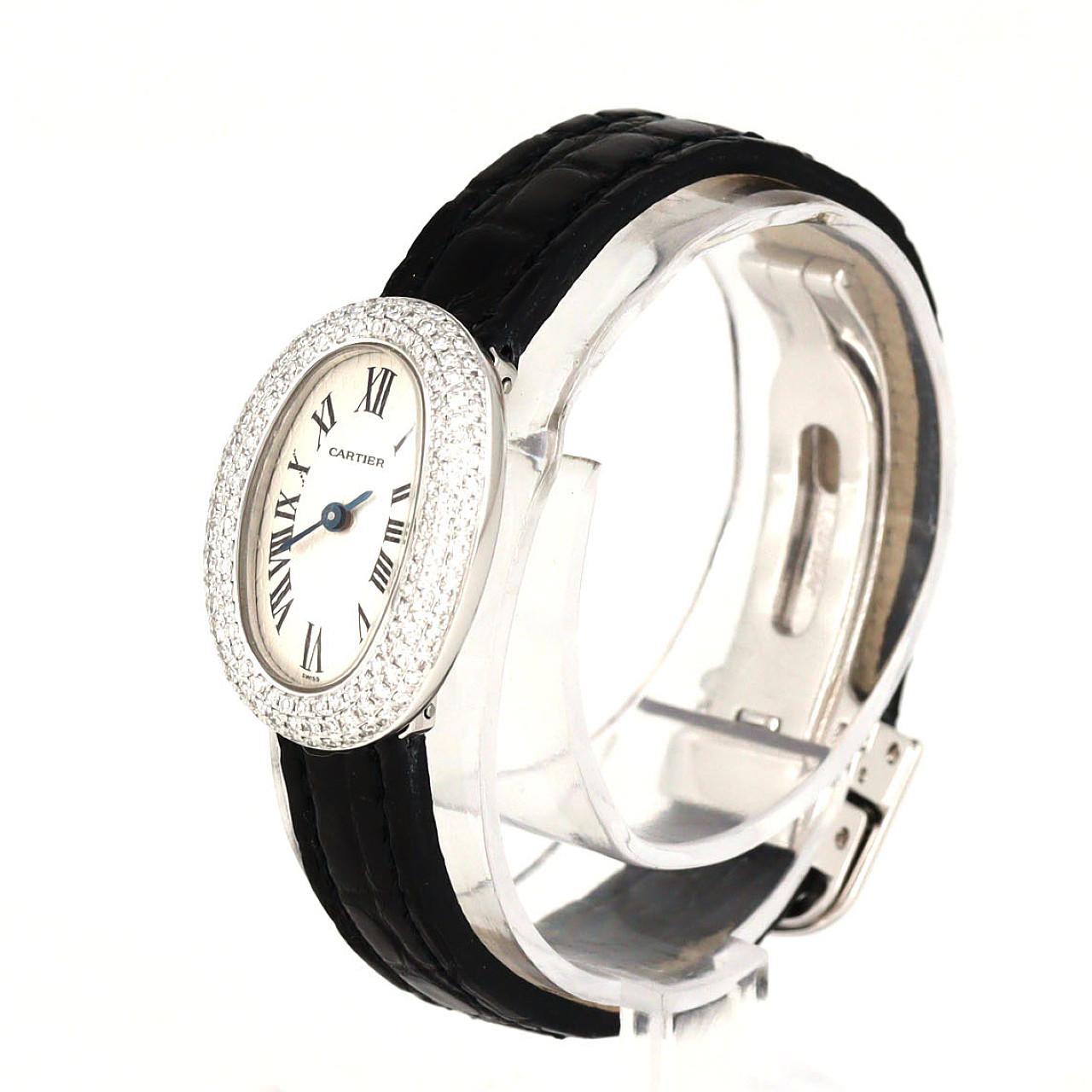 カルティエ ミニベニュワール WG/2D WB508651 WG クォーツ