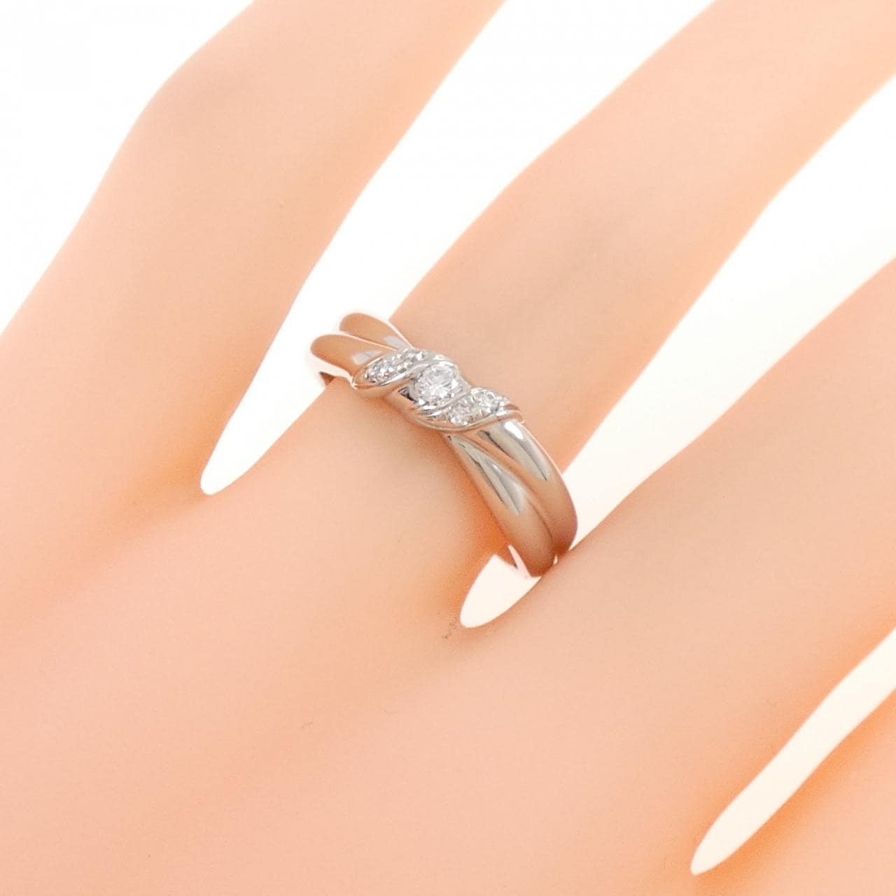 PT900 ダイヤモンド リング 0.10CT