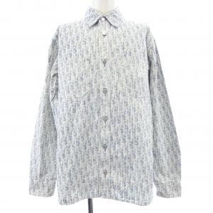 ディオール DIOR DIOR ESSENTIALS オブリークカスリコットンデニム 013D585BY989 シャツ