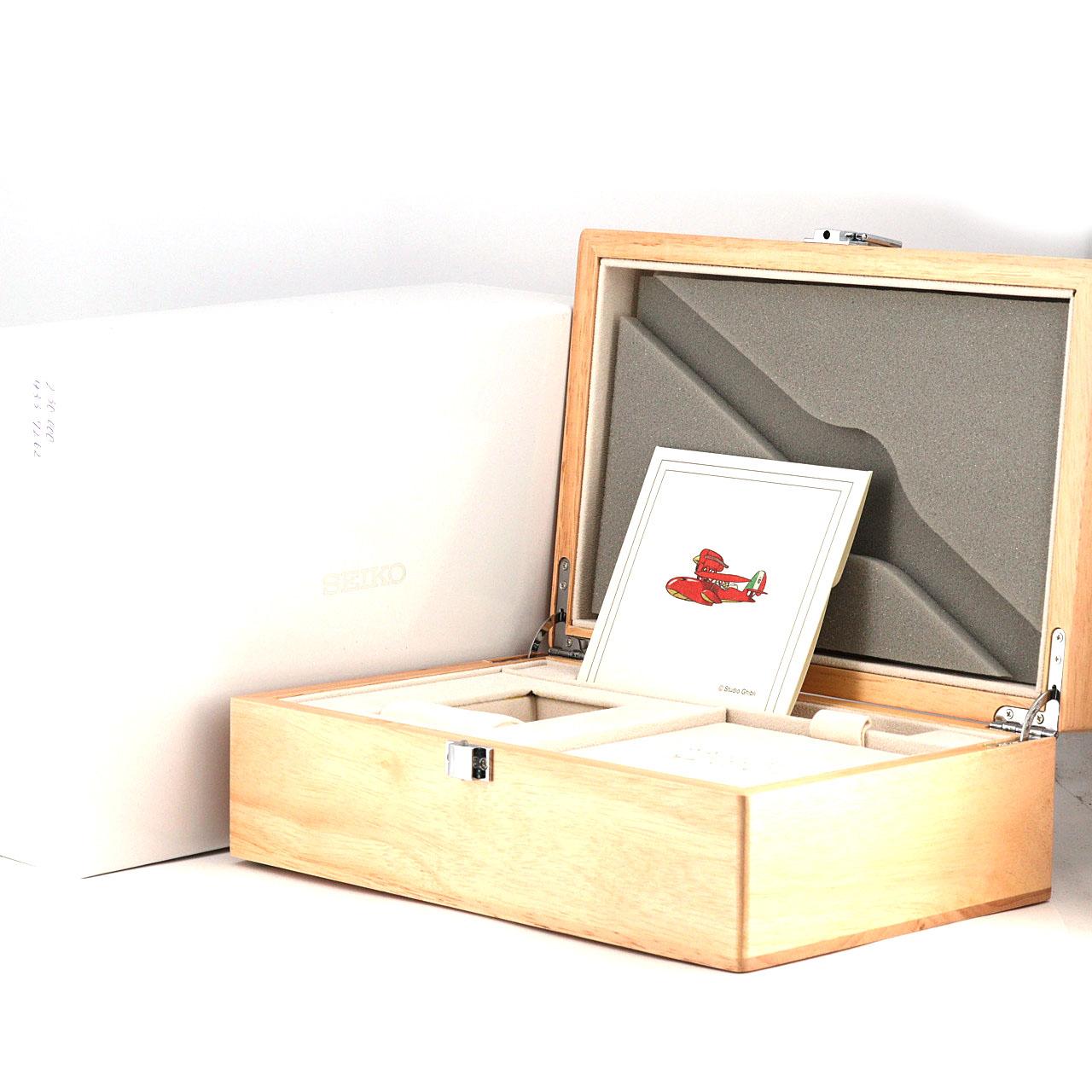 セイコー プレザージュ･スタジオジブリ紅の豚 LIMITED 8R48-00P0/SARK017 SS 自動巻