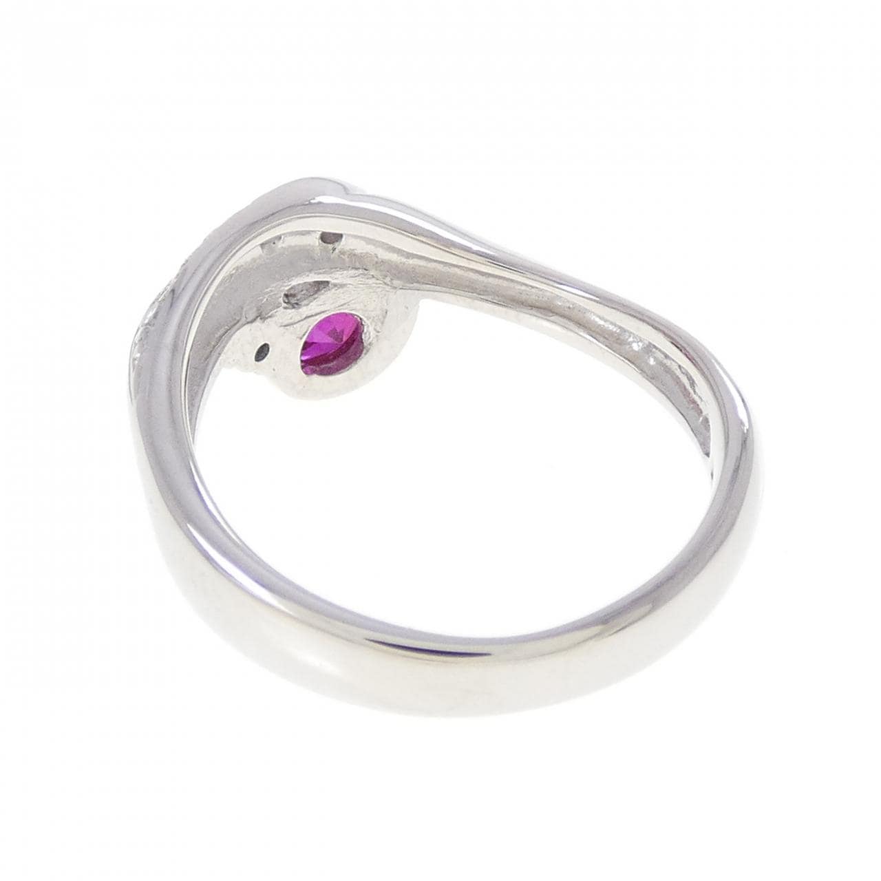 PT ルビー リング 0.50CT