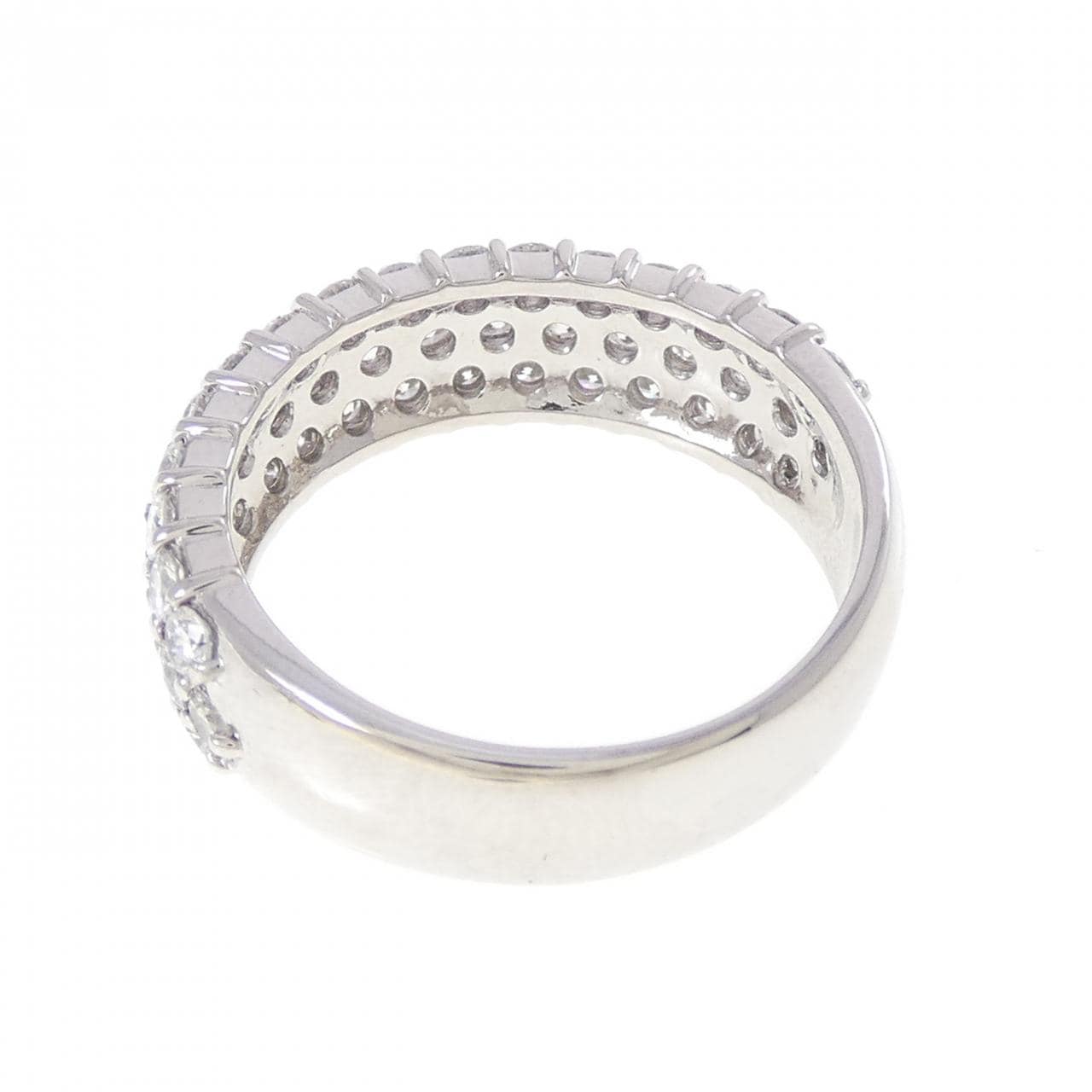 PT900 パヴェ ダイヤモンド リング 1.51CT