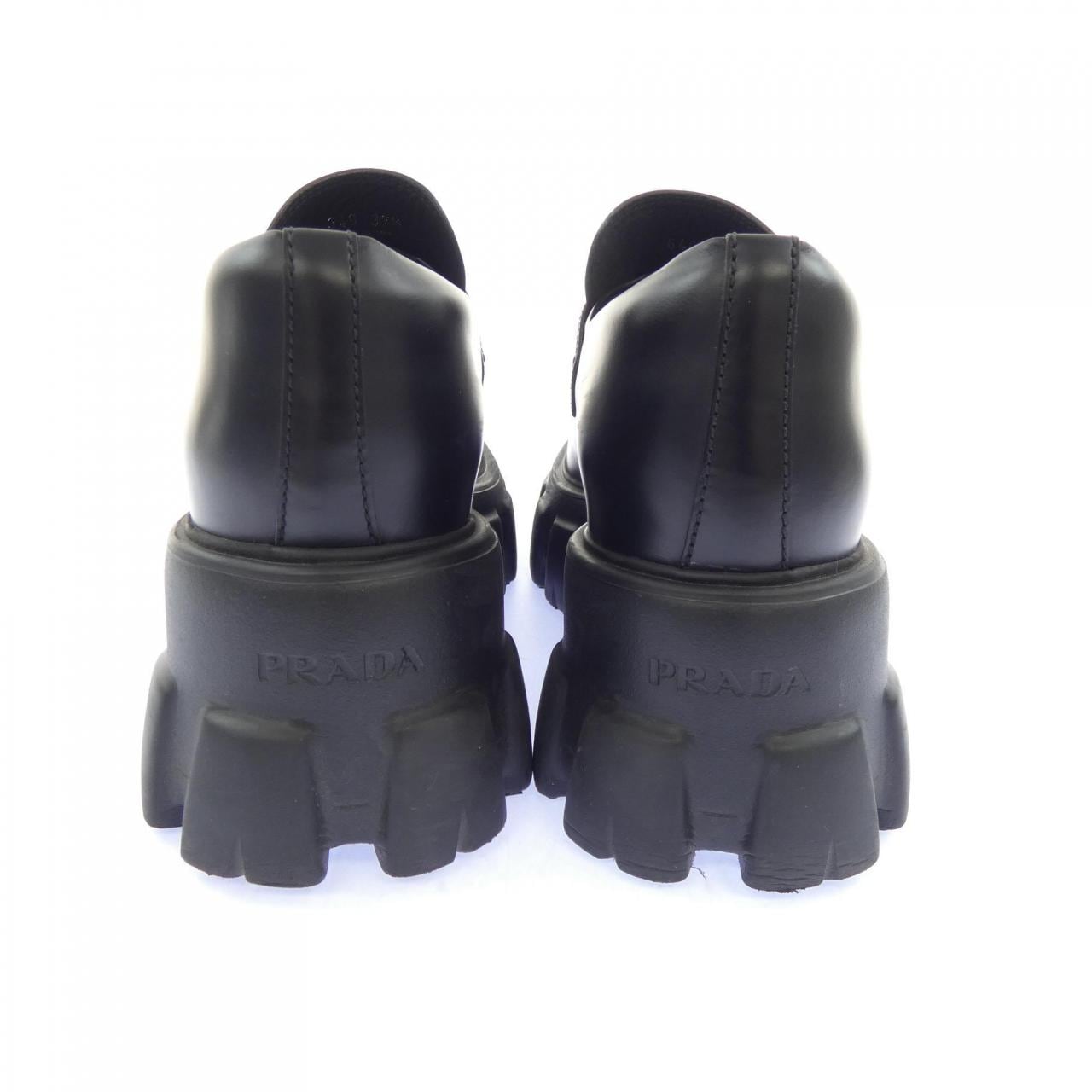 プラダ PRADA モノリス ローファー トライアングルロゴ 1D649M シューズ
