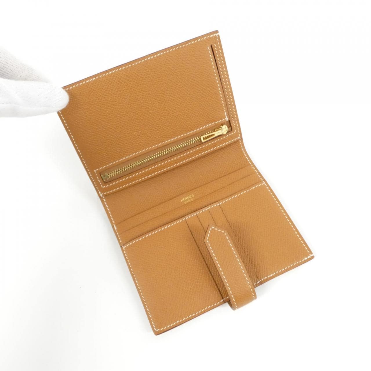 HERMES Bearn Compact 039790CC Wallet