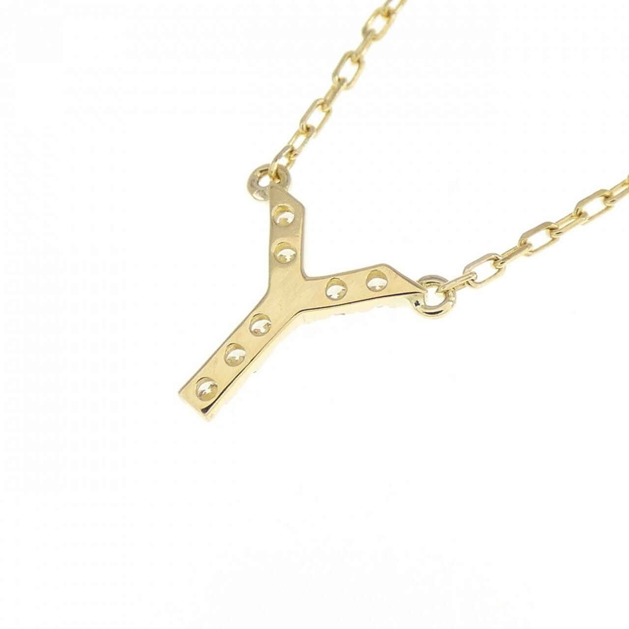 AHKAH首字母项链 0.03CT