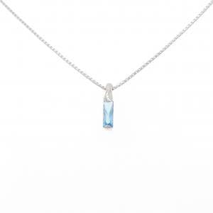 PT900/PT850 ブルートパーズ ネックレス