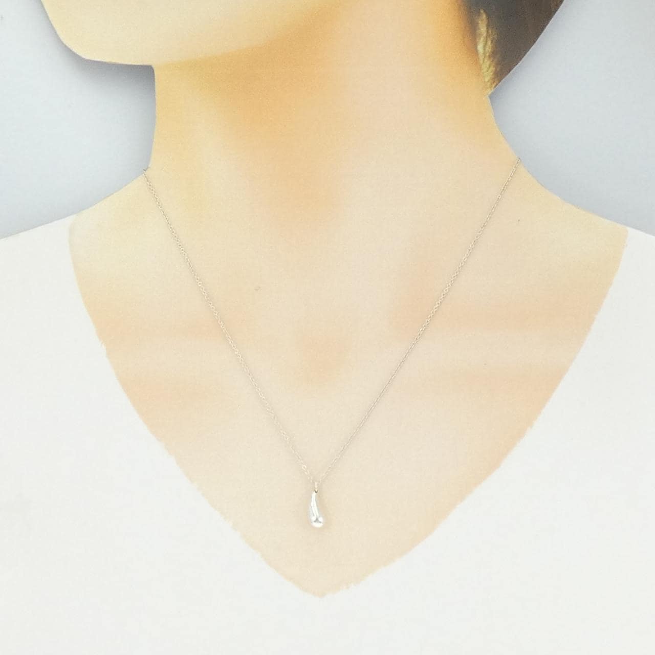 ティファニー ティアドロップ ネックレス