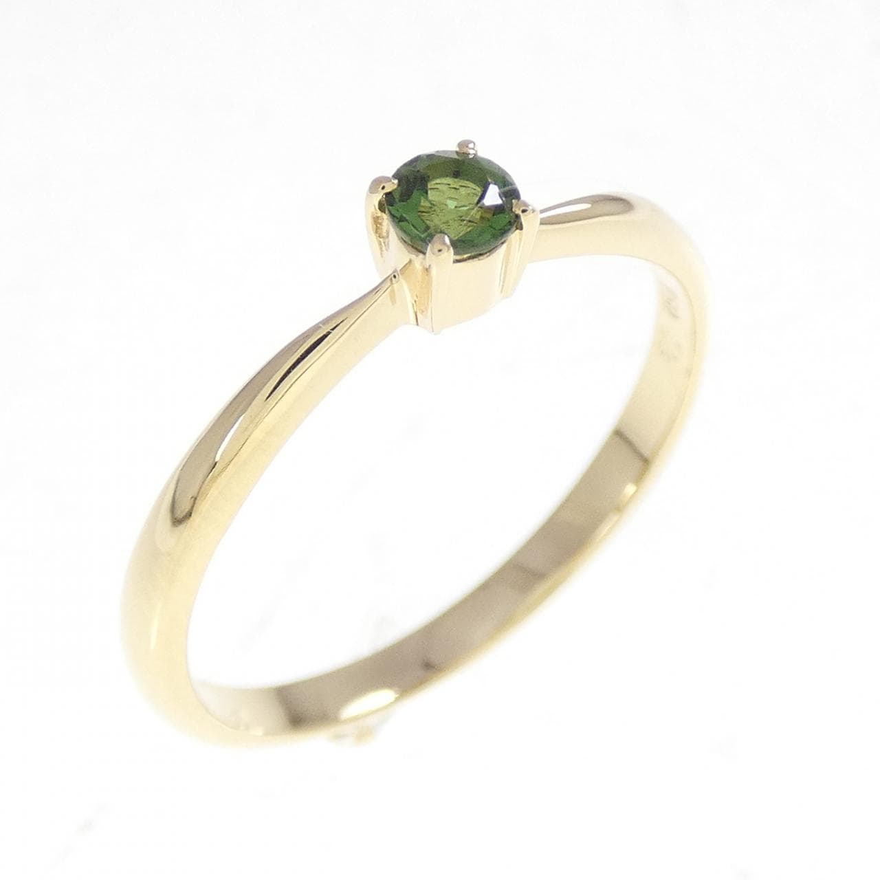 750YG トルマリン リング